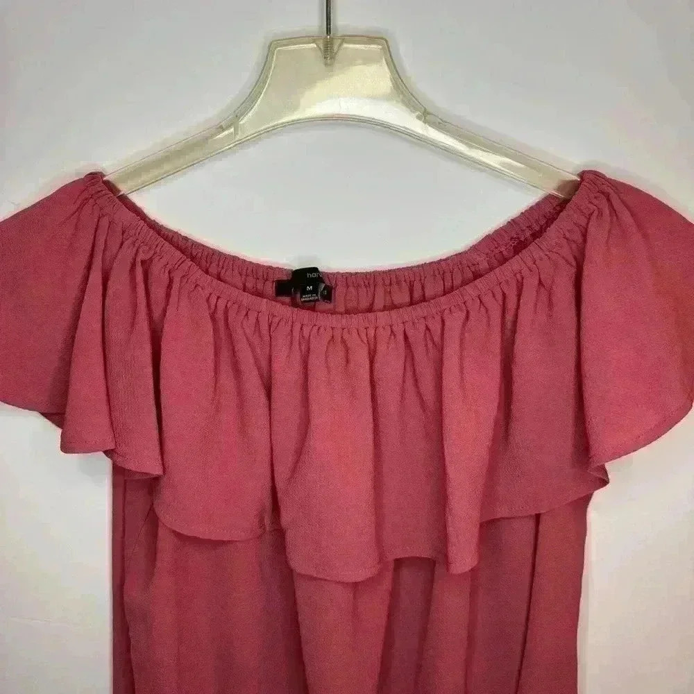 Harve Benard Womens off the shoulder top Size Medium - Picture 5 of 5